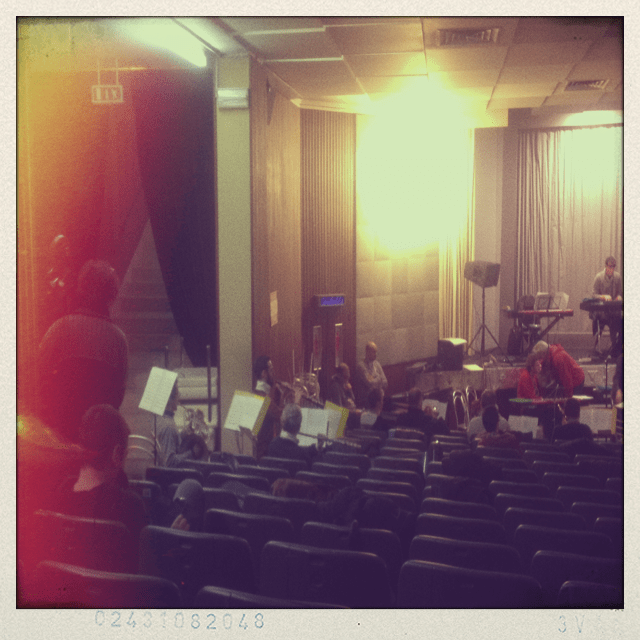 Prove dell' Orchestra con Mauro Pagani