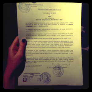 Dichiarazione di Valore